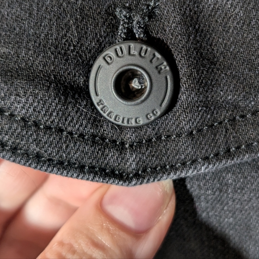 Black Jean Jacket - Duluth Trading, Women's Daily Denim - Picture 6 of 10